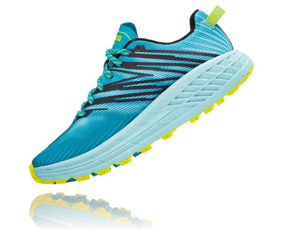 Hoka One One Trainers Womens Turquoise - Speedgoat 4 - 72953ENBD